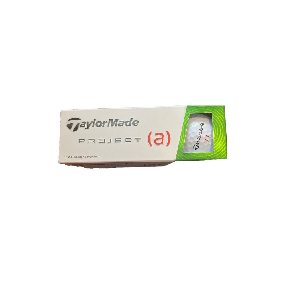 Taylor Made Project (a) Golf‎ Balls White 3 In A Pack New in Box